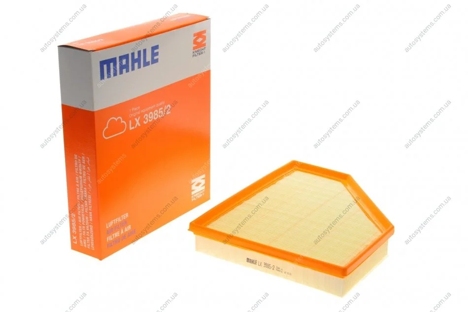 Фільтр повітря MAHLE / KNECHT LX3985/2 (фото 1)
