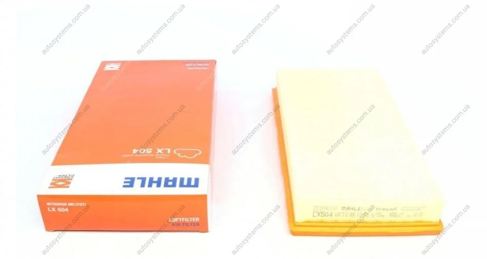 Фильтр воздуха MAHLE / KNECHT LX504 (фото 1)