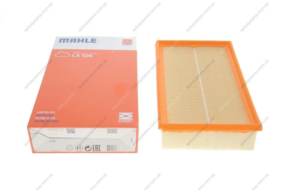 Фільтр повітря MAHLE / KNECHT LX526 (фото 1)