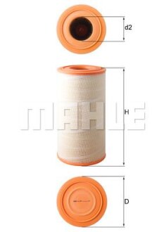 Воздушный фильтр MAHLE / KNECHT LX 619/1