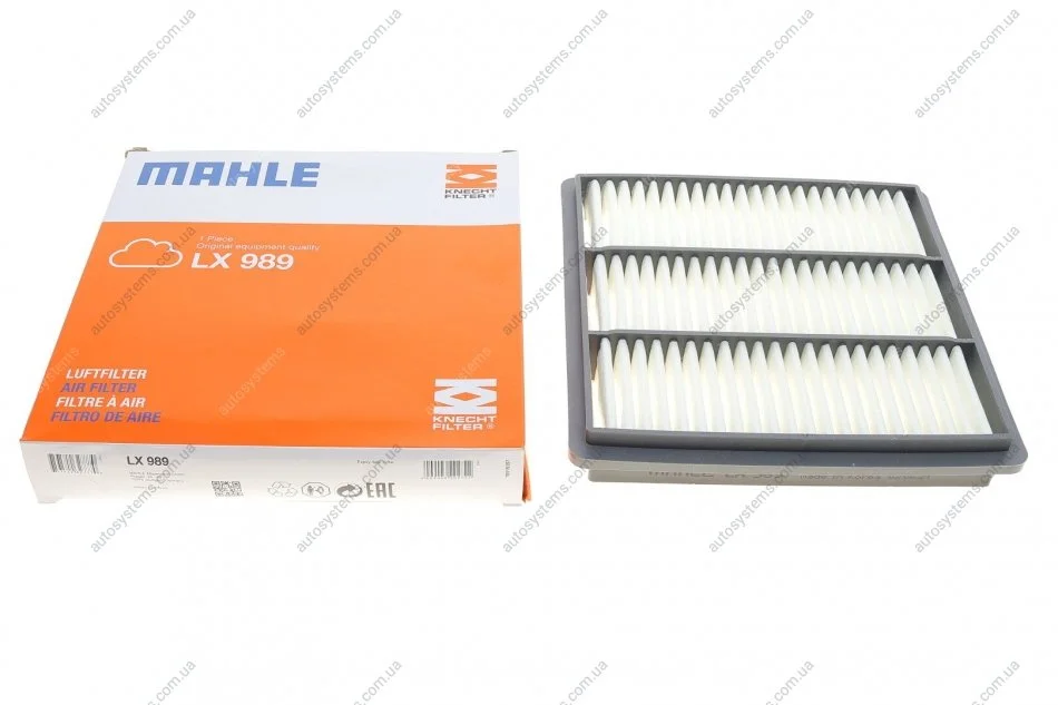 Фильтр воздуха MAHLE / KNECHT LX989 (фото 1)