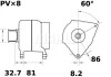 Генератор MAHLE / KNECHT MG 246 (фото 1)