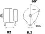 Генератор MAHLE / KNECHT MG 308 (фото 1)