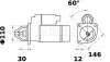 Стартер MAHLE / KNECHT MS 195 (фото 1)