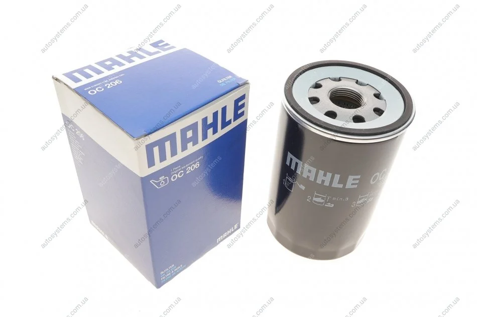 Фильтр масляний MAHLE / KNECHT OC206 (фото 1)