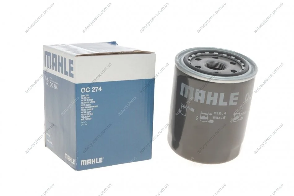Фильтр масляний MAHLE / KNECHT OC274 (фото 1)