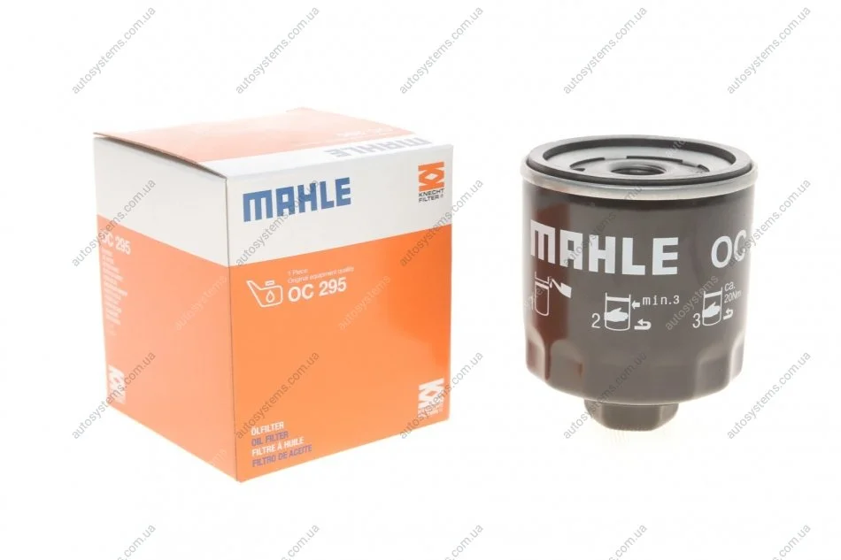 Фильтр масляний MAHLE / KNECHT OC295 (фото 1)