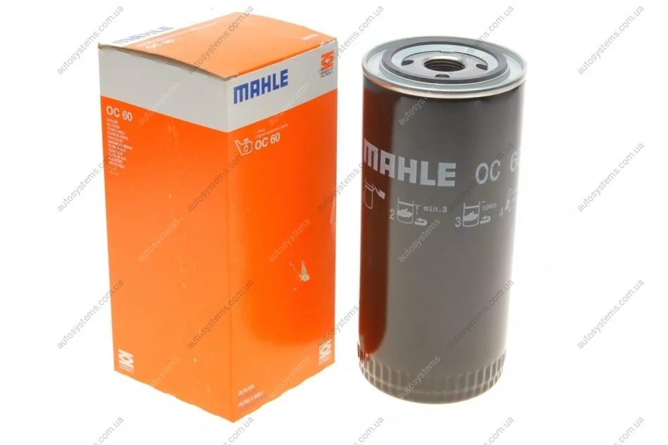 Фильтр масляний MAHLE / KNECHT OC60 (фото 1)