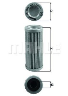 Масляный фильтр MAHLE / KNECHT OX 1092