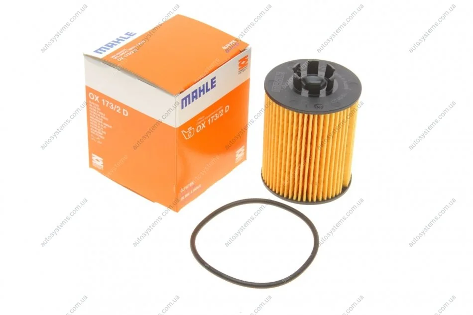 Фильтр масляний MAHLE / KNECHT OX173/2D (фото 1)