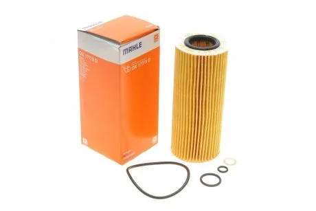 Фильтр масляный MAHLE / KNECHT OX177/3D
