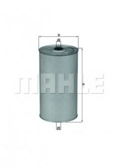 Фільтр масляний MAHLE / KNECHT OX30D