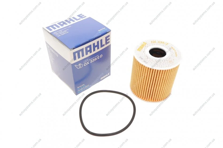 Фильтр масляний MAHLE / KNECHT OX339/2D (фото 1)