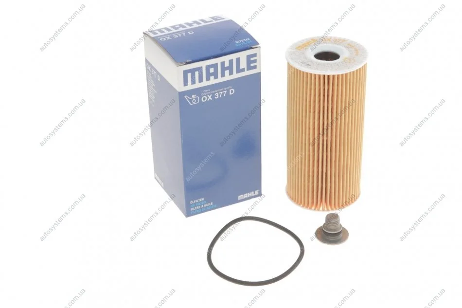 Фильтр масляний MAHLE / KNECHT OX377D (фото 1)