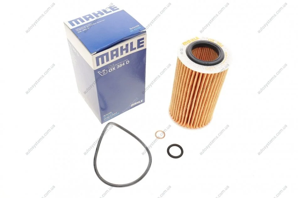 Фильтр масляний MAHLE / KNECHT OX384D (фото 1)