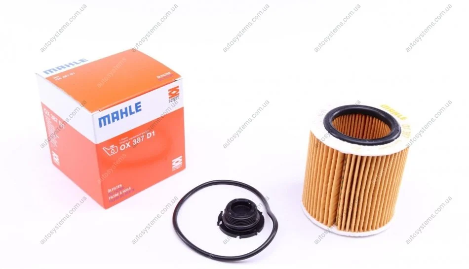 Фильтр масляный MAHLE / KNECHT OX387D1 (фото 1)