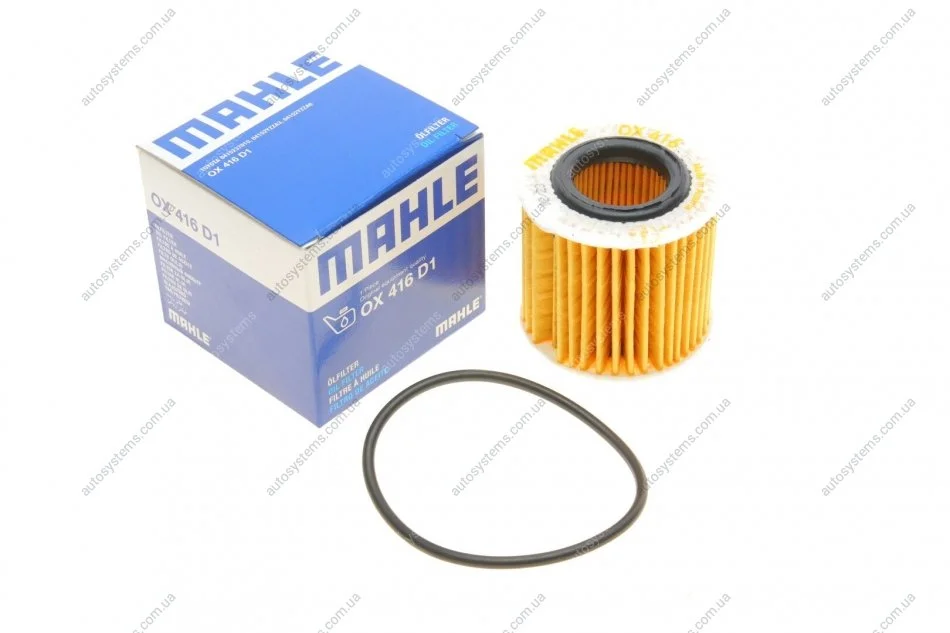 Фильтр масляный MAHLE / KNECHT OX416D1 (фото 1)