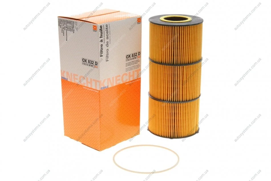 Фильтр масляний MAHLE / KNECHT OX832D (фото 1)