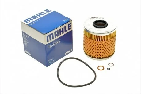 Фильтр масляный MAHLE / KNECHT OX91D