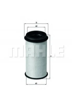 Фильтр масляный MAHLE / KNECHT SOX1 (фото 1)