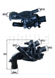 Термостат MAHLE / KNECHT TM 46 105