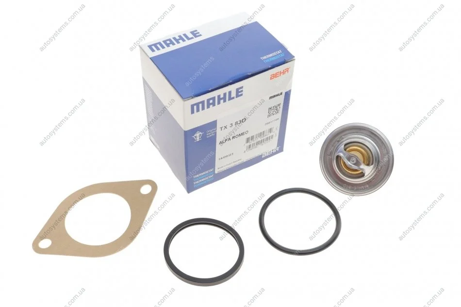 Термостат Jeep Cherokee/Wrangler/Chevrolet Camaro 2.5i-5.0 84-07 (83°C) MAHLE / KNECHT TX 3 83D (фото 1)