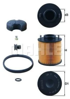 Фильтр мочевины MAHLE / KNECHT UX 1D