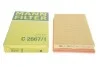 Фільтр повітряний Ford Fiesta/Mazda 121 95-03 MANN C 2667/1 (фото 4)