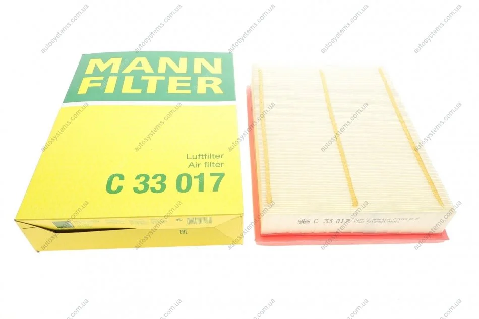 Фильтр воздуха MANN C 33 017 (фото 1)