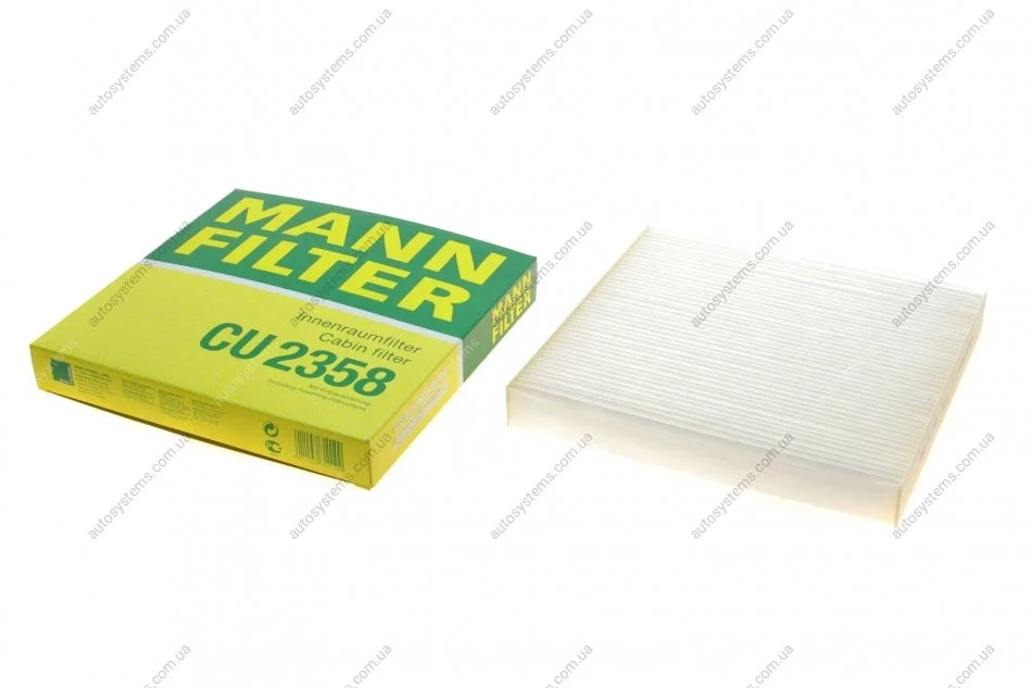 Фильтр салона MANN CU 2358 (фото 1)