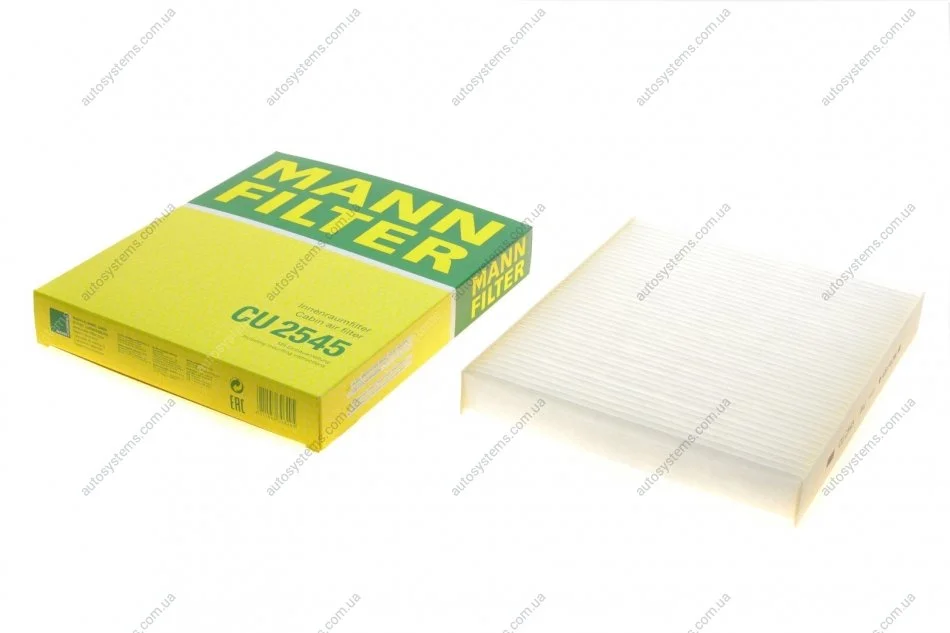 Фильтр салона MANN CU 2545 (фото 1)