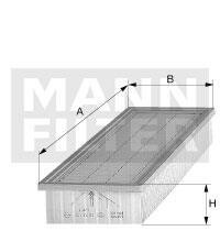 Фильтр салона MANN CU 2582