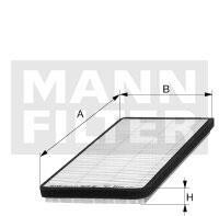 Фильтр салона MANN CU 3058/1