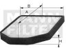 Фильтр салона с активированным углем MANN CUK 2241-2 (фото 2)