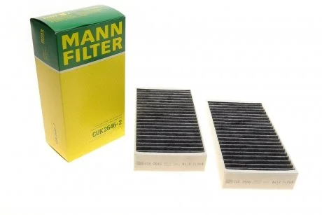 Фільтр салону MANN CUK 2646-2