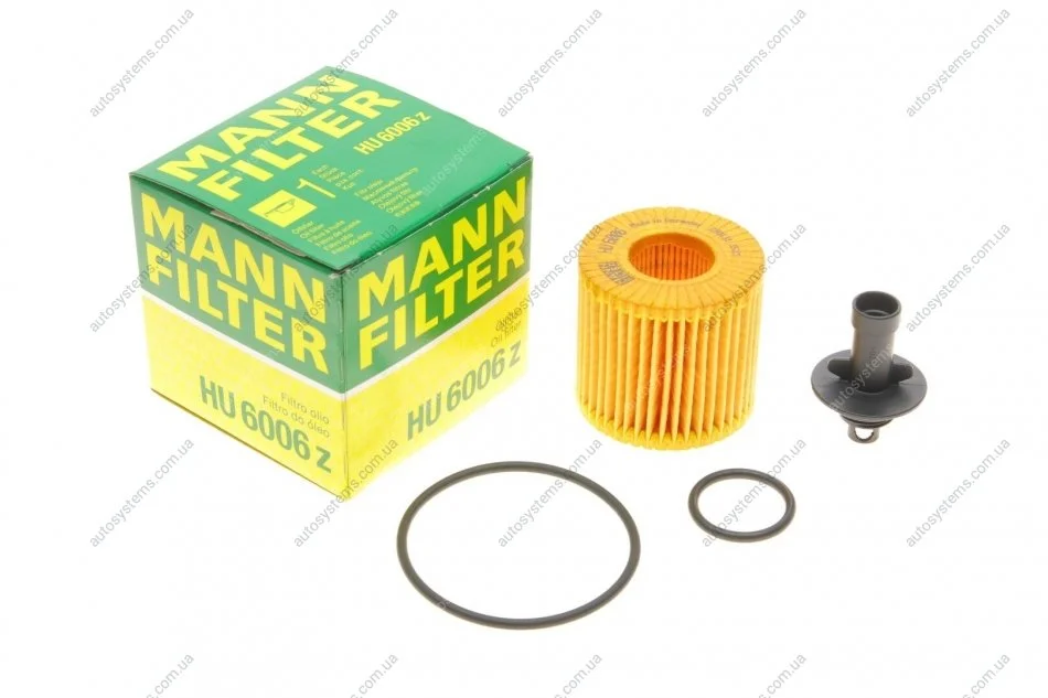 Фильтр масляний MANN HU 6006 Z (фото 1)