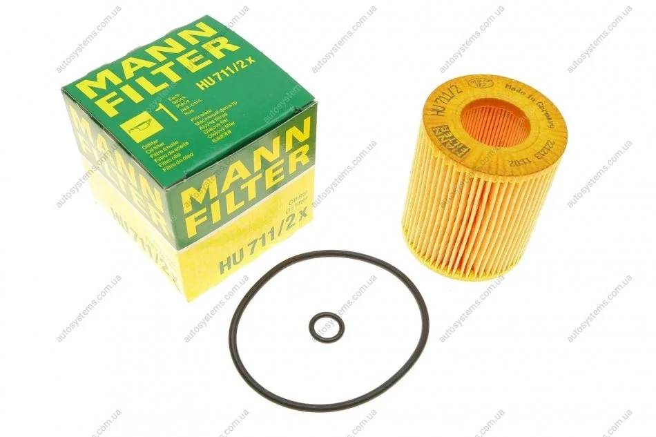 Фильтр масляний MANN HU 711/2 X (фото 1)