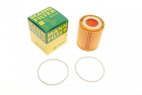 Фильтр масляний MANN HU 711/4 X