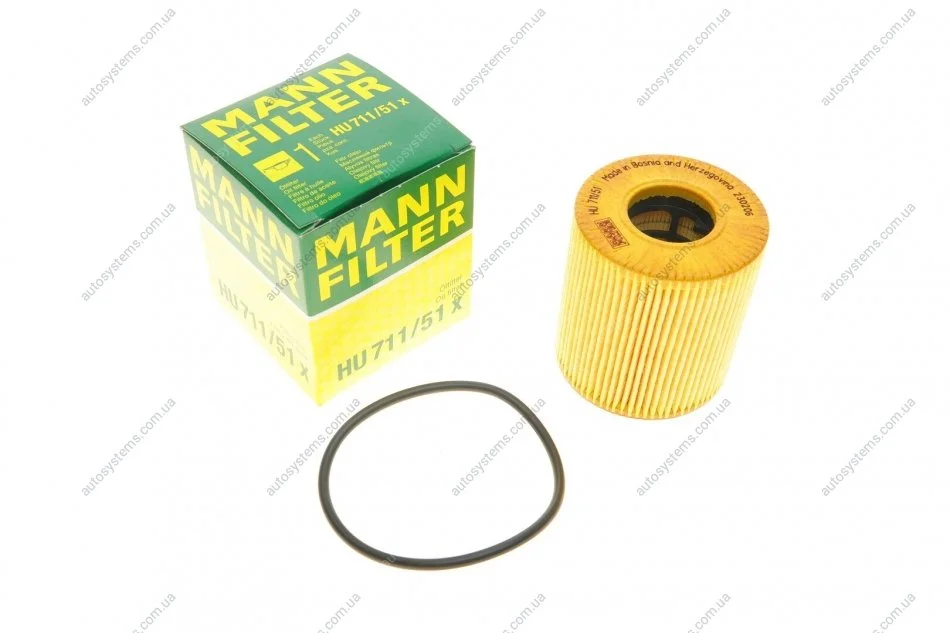 Фильтр масляний MANN HU 711/51 X (фото 1)