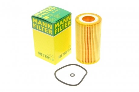 Фильтр масляний MANN HU 718/1 N