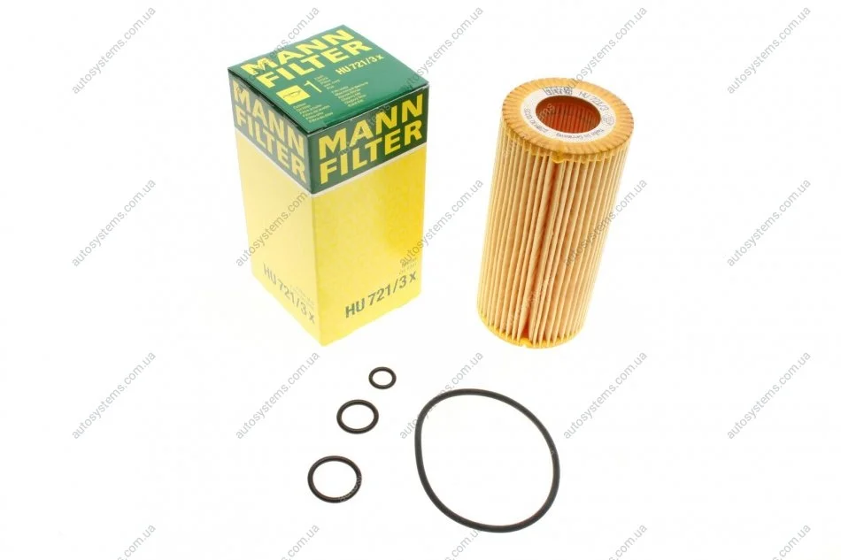 Фильтр масляний MANN HU 721/3 X (фото 1)