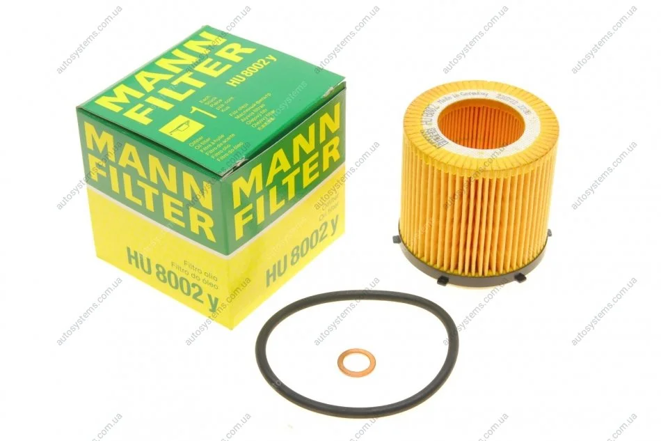 Фильтр масляний MANN HU 8002 Y (фото 1)
