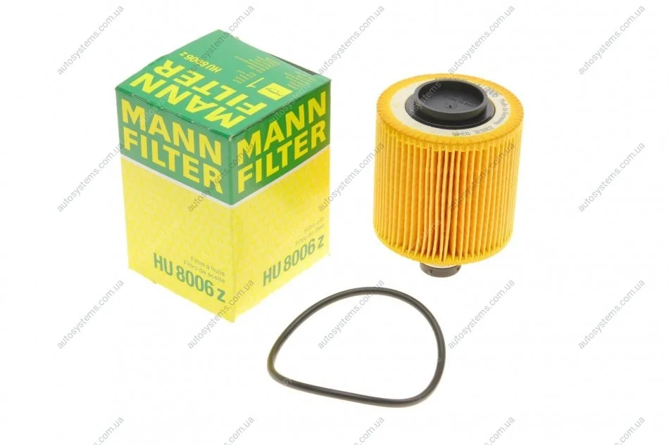 Фильтр масляний MANN HU 8006 Z (фото 1)