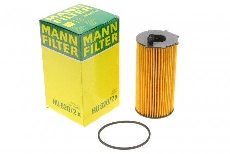 Фильтр масляний MANN HU 820/2 X