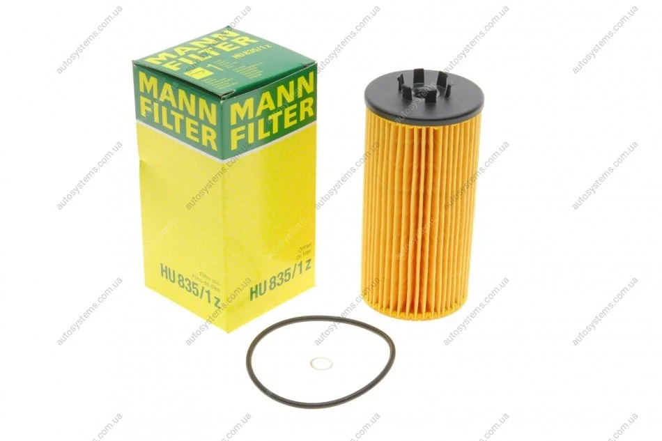 Фильтр масляный MANN HU 835/1 Z (фото 1)