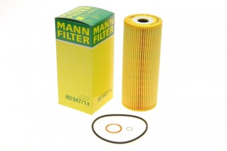 Фільтр оливи MANN HU 947/1X