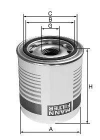 Фільтр осушувача повітря MANN TB1394/8x