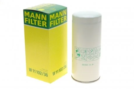 Фильтр масляний MANN W 11 102/36