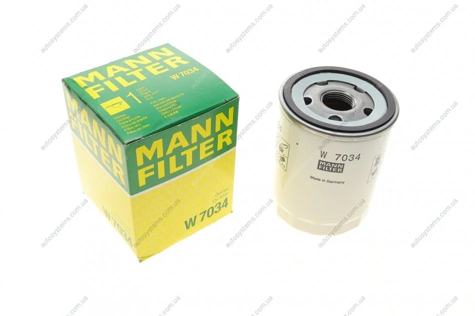 Фильтр масляний MANN W 7034 (фото 1)