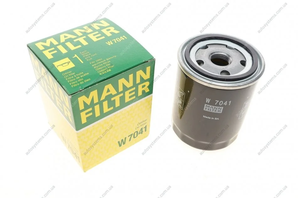 Фильтр масляный MANN W 7041 (фото 1)